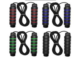 Rope Skipping Gym Jump Ropes Weight Lifting Speed Rope Exercise Fitness Equipment Steel Wire Outdoor Sports Rope Fat Burning Exerc2542112