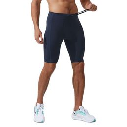 Lu выравнивает шорты Summer Sport Men's High Elastic Shorts Summer Compression Fiess Sports Sport