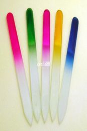 20PCS 48039039 GLASS NAIL FILES CRYSTAL NAILL BUFFER 12CM with white box packing 6576560