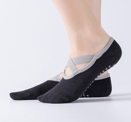 Summer Sport Breathable Women Socks Cross Ballet Dance Yoga Socks for Girls Personality Cotton Non Slip Sock6298909