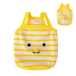 Cat Costumes Sleeveless Shirt For Summer Shirts Vest Stretchy Breathable Cute Kitten T-Shirts Small Medium 3-11 Pounds