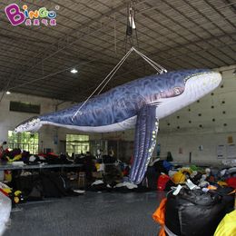 Factory Direct Sales Oxford Cloth Whale Whale Inflatable Air Model Marine Animal Whale Shark Decoration