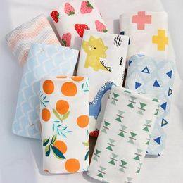 Blankets Spring Autumn Baby Swaddle Wrap Cute Bedding Stuff Infant Soft Receive Knitted Cotton Bath Towels For Born Discharge