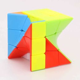 Magic Cubes 3x3x3 Magic Speed Cube Colourful Twisted Puzzle Cubes Professional Developing Intelligence Toy Educational 3x3 Cube For Children Y240518