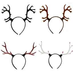 Hair Clips Handmade Cartoon Cosplay Costume Antler Horn Halloween Party Role Play Headbands