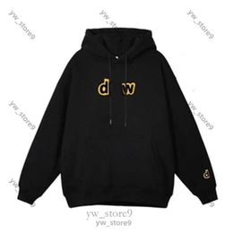 Designer Clothing Mens Drawdrew Hoodies Sweatshirts Yellow Man Retro Smiley Face Letters Print Sweatshirt Womens Tshirt Spring Trend Long Sleeve High Street 9091