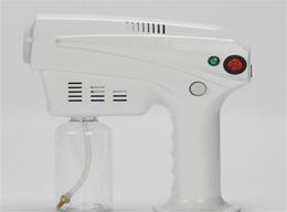 Handheld Wireless electric nano atomization disinfection 10w spray gun 250ml blue ray powerful sanitizer spray machine DHL 1818281