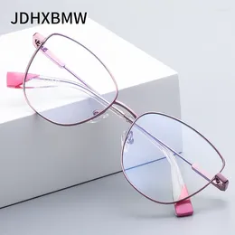 Sunglasses Frames Product Women's Brand Design Butterfly Shape Metal Candy Colour Fashion Anti-Blue Light Lady EyeGlasses Frame Optical