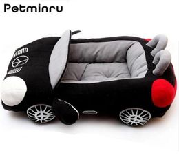 Petminru Car Shaped Pet Bed Dog House Cool Sports Small Dog Cat House Warm Soft Puppy Sofas Mats Kennel D190115064624180
