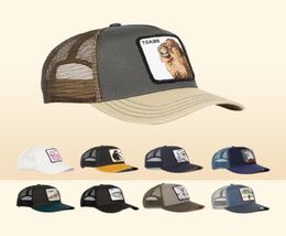 Ball Caps High Quality Fashion Animal Anime Snapback Cotton Baseball Cap Men Women Hip Hop Dad Mesh Trucker Hat Drop6478812