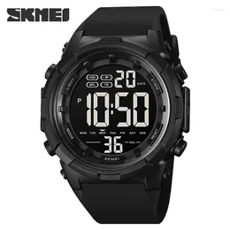 Wristwatches SKMEI 1845 Waterproof Digital Clock Fashion Military Men's Watches Relogio Masculino Sports Electronic Men