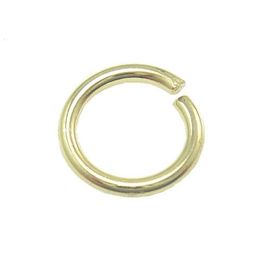 100pcs lot 925 Sterling Silver Gold Plated Open Jump Ring Split Rings Accessory For DIY Craft Jewelry W5009 278q