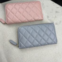 Designer Fashion Mens Womens Exquisite Luxurys long wallets High quality Coin Purse card Holders Classic long Zipper purse