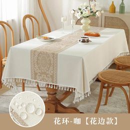Table Cloth 40001 Waterproof Oil Proof And Wash Free PVC Mesh Red Tablecloth Desk Student Coffee Mat Fabric Art