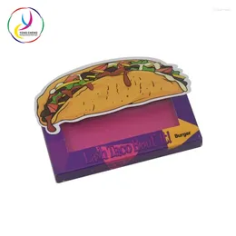 Gift Wrap Wholeasle Paper Lash Taco Bout Box Custom Logo 3D Mink Eyelashes Case Package