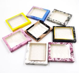 eyelashes package box 5 pairs lashes book pink popular style box 3D lashes custom whole packing lashes trays3150707