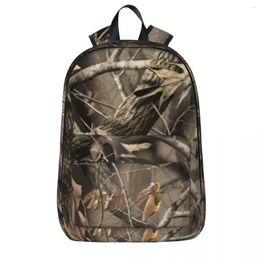 Backpack Real Tree Camouflage Backpacks Student Book Bag Shoulder Laptop Rucksack Casual Travel Children School