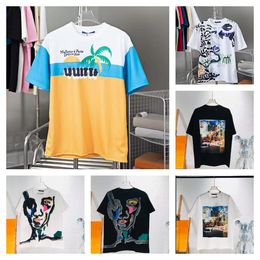 Mens t shirts designer t shirt unisex tshirt women tops summer top graphic print sweater casual tee mens womens summer wear loose fit short sleeve oneck oversized-2