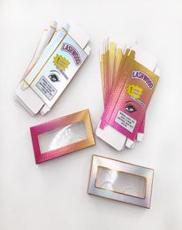 Lashwood Soft Lash Paper Case 100 Real Mink Lashes Empty Eyelashes Packaging Custom Box Private Logo9296896