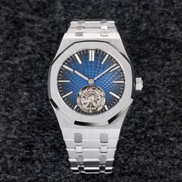 tourbillon mens watch Automatic Movement Watch 41mm Fashion Business Wristwatch Montre De Luxe for Men 2793