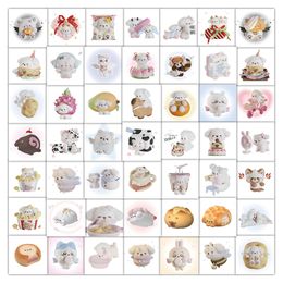 63pcs ins A strange little dog Waterproof PVC Stickers Pack for Fridge Car Suitcase Laptop Notebook Cup Phone Desk Bicycle Skateboard Case.