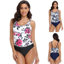 Women's Swimwear Diliflyer One-Piece Swimsuit Bikini Beach Costume Gathering Backless Sexy 2024