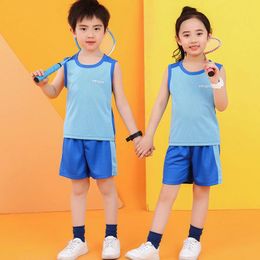 Clothing Sets Toddler Boys Girls Sleeveless Fashion Patchwork Color Breathable Mesh Cool Tops Shorts Little Boy Set Baby Clothes Gift