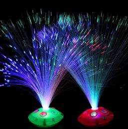 Party Decorations Fibre Optic Lamp Light Holiday Wedding Fiberoptic LED Festive Christmas Colourful flashing starry glowing gem fib5572869