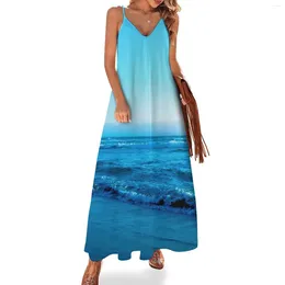 Casual Dresses A Very Beautiful Beach Sleeveless Dress Cute Women's Long Women For Woman