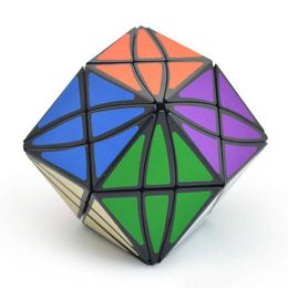 Magic Cubes Eagle Eye Cube Carbon Fibre Magic Cube Colourful Sticker Speed Magico Cubo Brain Teaser Educational Toys For Children Magic Cubes Y240518