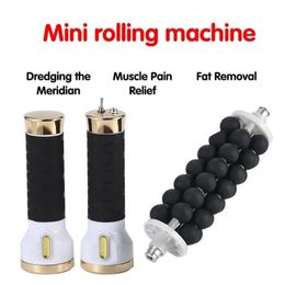 Slimming Machine Back Massager Protable Roller Massage Cellulite Reduction Lymphatic Drainage Rolling Beads Cylindertherapy Body Contouring544