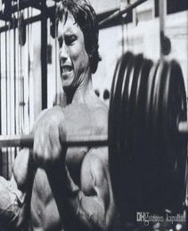 Arnold Schwarzenegger Poster Weight lifting Bodybuilding Workout Sport Art Posters Print Popaper 16 24 36 47 inches4507373