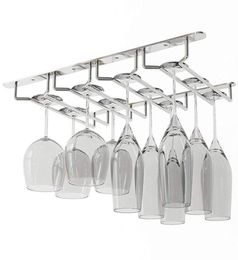 BotiqueUnder Cabinet Stemware Wine Glass Holder Storage Rack 135 Inch Deep8501046