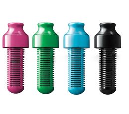 Water Bobble Hydration Philtre Bottle Portable Filtered Drinking Outdoor Sport Bottle Activated Carbon Philtre Replace Head KC1590 O5129770
