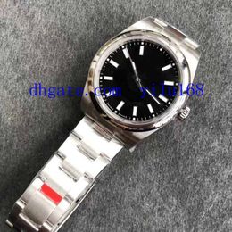 Mens Selling Best Quality 39mm 114300 904L GM Factory Calibre 3132 Dial Solid case back Black dial Automatic Movement Men's watche 236M