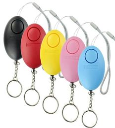 Personal Alarm Siren Song Keychain Emergency Self Defence for Women Kids and Elderly Security Safe Sound Whistle Safety8143166