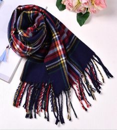 2021 Classic fashion high quality men039s and women039s scarves thick cashmere scarves neck scarves to send N88087478