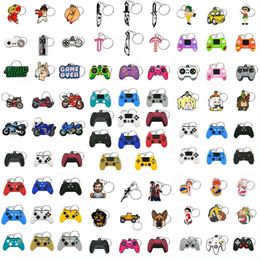 20PCS/Set Game Series Keychain Game Character Controller Keyring Fashion Car Key Accessory Kids Favor Birthday Key Gift Souvenir 240516