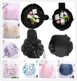 Lazy Cosmetic Bag Drawstring Magic Makeup Bags Sundry Storage Organiser Travel Pouch Portable Wash Toiletry Bag Unisex6583018