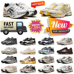 Top Gel NYC Marathon Running Shoes 2024 new Designer Oatmeal Concrete Navy Steel Obsidian Grey Cream White Black Ivy Outdoor Trail Sneakers