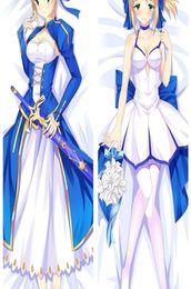 Anime Dakimakura Body Fate Stay Night Sabre 150x50cm 100x35cm Pillow Case Cover Manga 1 Y2004173804850