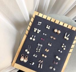 10Pairslot Mix Style Fashion Stud Earrings Nail For DIY Gift Craft Jewelry Earring WA022215630