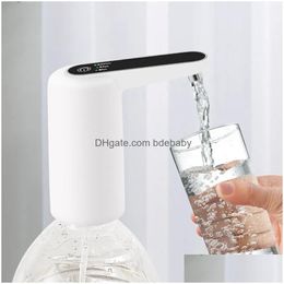 Kitchen Faucets Electric Bottled Water Dispenser Pump Countertop Dispensers Portable Chargeable Gallon Small Jug Drop Delivery Dh3Mk