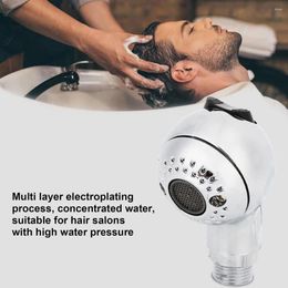 Liquid Soap Dispenser Barber Salon Shower Nozzle Sprinkler Hair Washing Clean Hairdressing Head ABS Chrome Water Saving For Bath