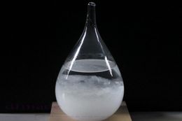 1PC 6X12CM Storm Glass Weather Forecast Water Hourglass Mini Hourglass Liquid Hourglass Barometer Tempo Drop J11859162703