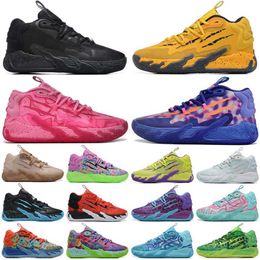 Basketball Shoes LaMelo Ball MB01 20 30 Men Basketball Shoes Rick and Morty mb01 Blue Hive Toxic mb03 Chino Hills Red Blast White Green Rare Gutter Melo mb 01 mens Sneake