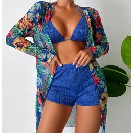 Women's Swimwear 2024 Print Swimsuits Tankini Sets Female Push Up For Beach Swim Wear Two-Piece Bathing Suits Pool Swimming Suit