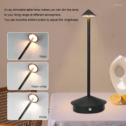 Table Lamps 2500 MAH Advanced Simple Wireless Charging Desk Lamp El Bar Decorative Light