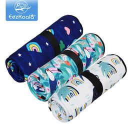 Changing Pads Covers Eezkoala baby replacement pad cover reusable baby diaper pad suitable for newborn waterproof replacement pad floor game pad Y240518