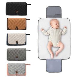 Changing Pads Covers Waterproof baby replacement pad portable diaper replacement pad travel station replacement station kit diaper clutch care product Y240518